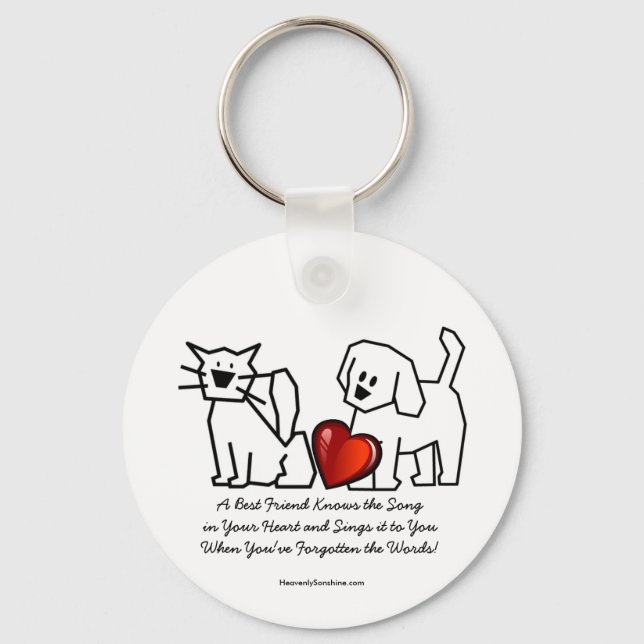The Best Friends Collection Song Schlüsselanhänger (Vorderseite)