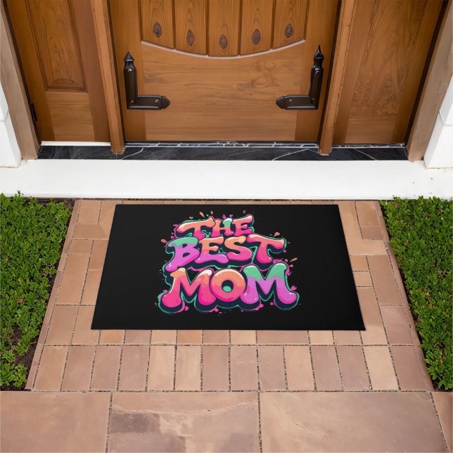 The best mom Stil Fußmatte (Außenbereich)