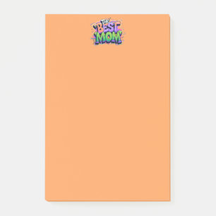 The best mom Stil Post-it Klebezettel