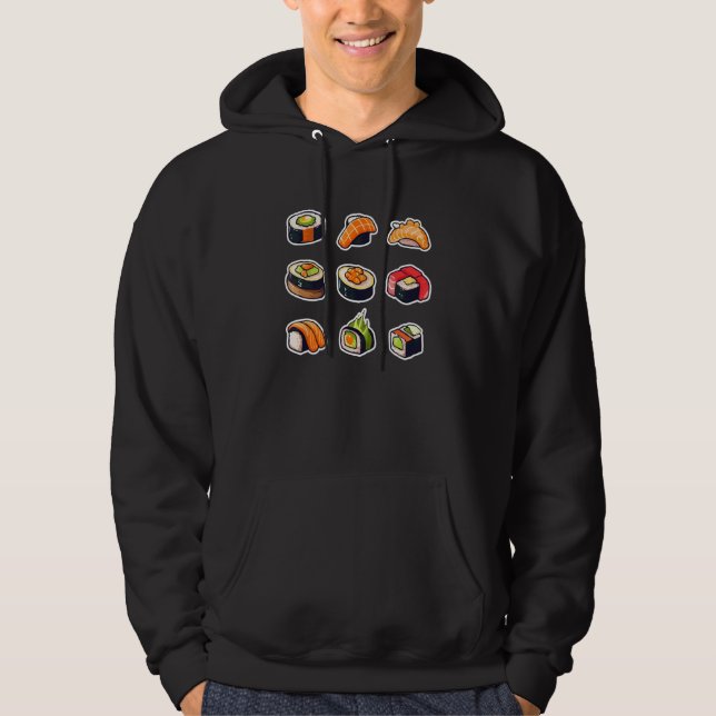 The best Sushi - Asian food lover Hoodie (Vorderseite)