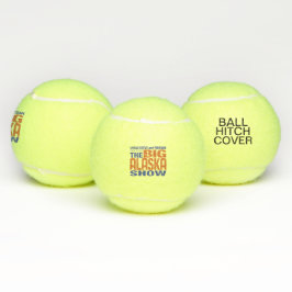 The Big Alaska Show Ball Hitch Cover Tennis Ball