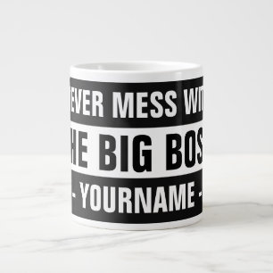 "The Big Boss"-Tasse völlig anpassbar Jumbo-Tasse