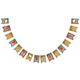 The Big One Fishing Theme Boys First Birthday Wimpelkette