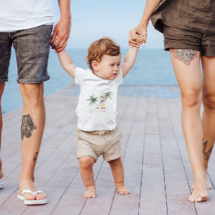 The Big One Retro Sommer Surf 1. Geburtstag Baby T-shirt