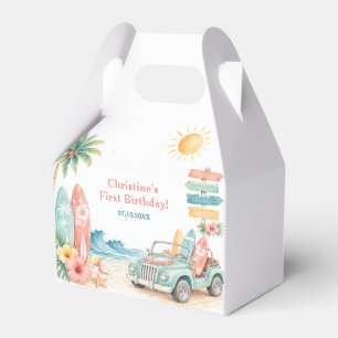 The Big One Surf Beach 1. Geburtstag Geschenkschachtel