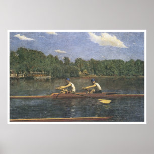 The Biglin Brothers Racing, 1873 Thomas Eakins Poster