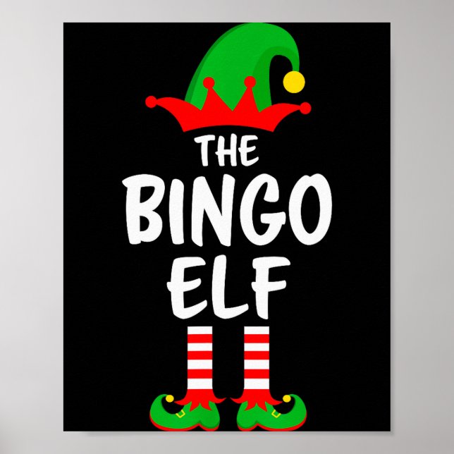 The Bingo Elf Matching Family Christmas  Poster (Vorne)