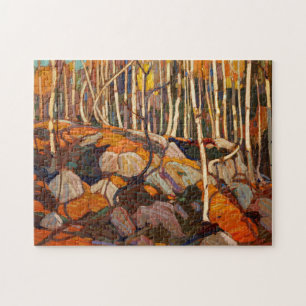 The Birch Grove, Herbst 1915-1916 by Tom Thomson Puzzle