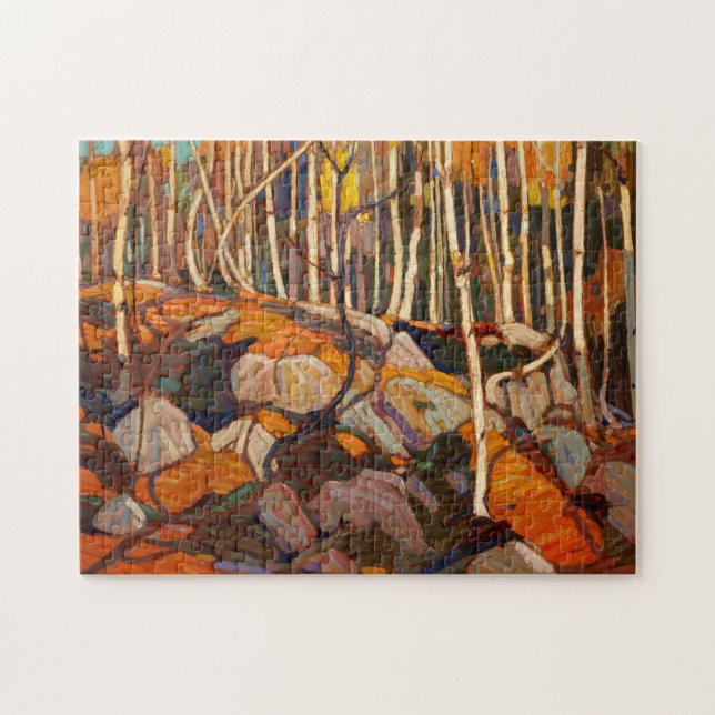 The Birch Grove, Herbst 1915-1916 by Tom Thomson Puzzle (Horizontal)