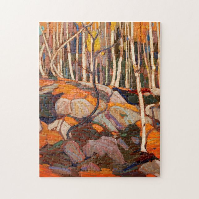The Birch Grove - Tom Thomson Puzzle (Vertikal)