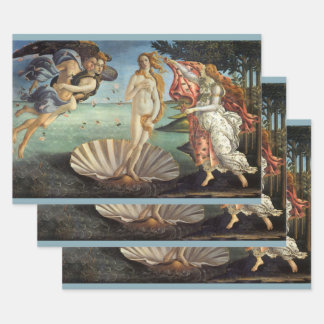 The Birth of Venus by Sandro Botticelli Geschenkpapier Set