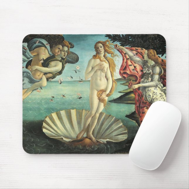 The Birth of Venus Mousepad (Mit Mouse)