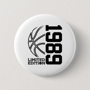 &#; The Birthday Sketll Limited Edition 1989 Button