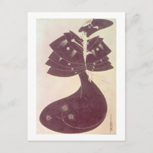 The Black Cape, Illustration für die englische Red Postkarte