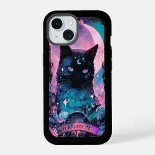 The Black Cat Tarot Karte Hexen Vibes iPhone-Hülle iPhone 15 Hülle