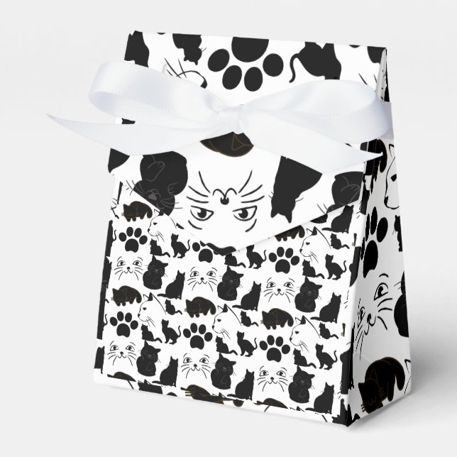 THE BLACK CATS PATTERNS FOR PETS  LOVER GESCHENKSCHACHTEL (Vorderseite)