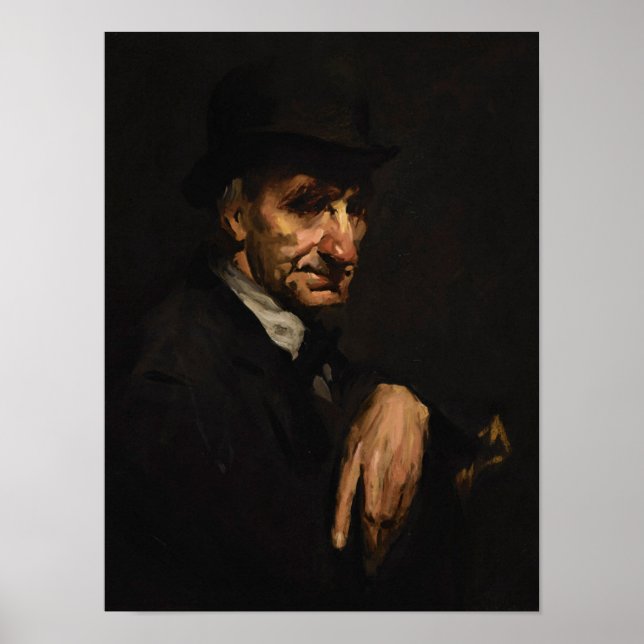 The Black Derby von George Bellows (1905) Poster (Vorne)