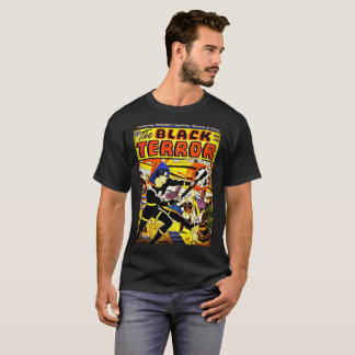The Black Terror #1 Vintage Golden Age Comic Book T-Shirt