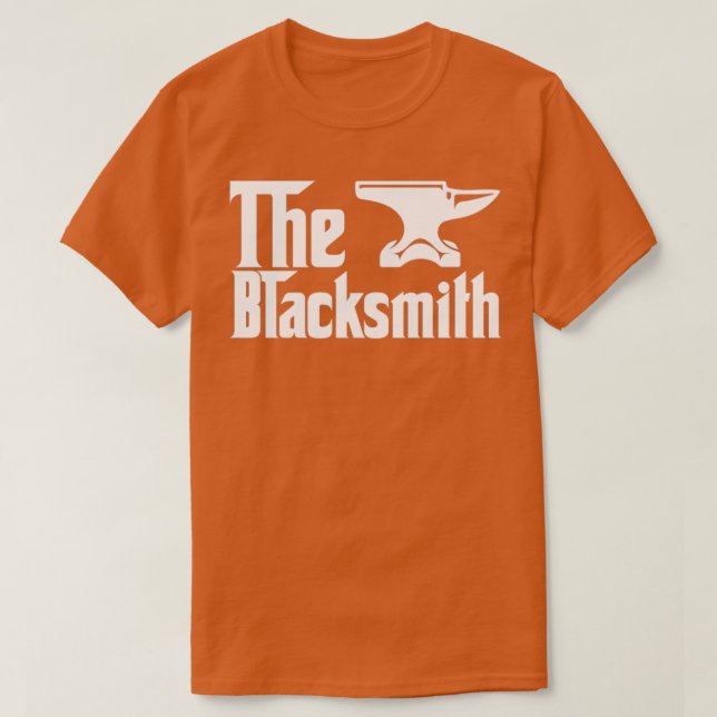 The blacksmith job gifts for father T T-Shirt (Design vorne)
