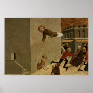 The Blessed Ranieri Rasini delivering Poor Poster