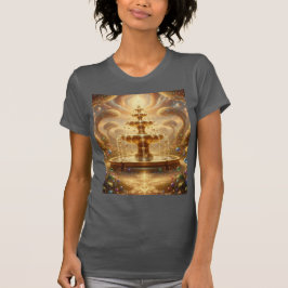 The Blessing Fountain — Overflow of Divine Wealth T-Shirt