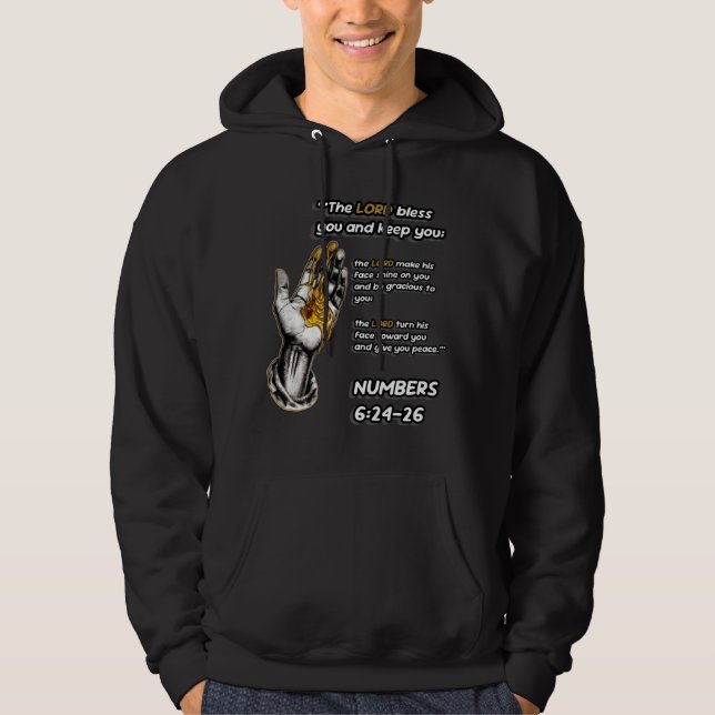 The Blessing- The LORD - Christian Hoodie (Vorderseite)