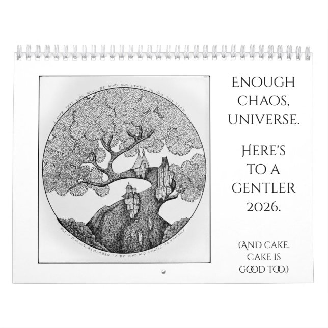The Bloggess 2026 Kalender (Titelbild)