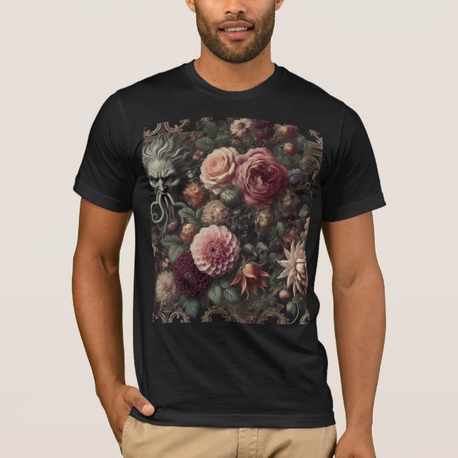 The Bloom-Eater’s Sermon – Gothic Wearable Art T-Shirt (Vorderseite)