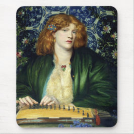 The Blue Bower (von Dante Gabriel Rossetti) Mousepad