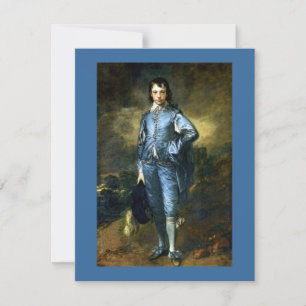 The Blue Boy von Thomas Gainsborough Karte