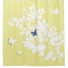 The Blue Butterfly has arrived Duschvorhang