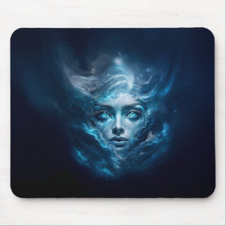 The Blue Ice Queen Mousepad