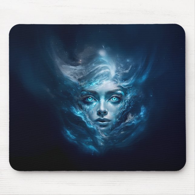 The Blue Ice Queen Mousepad (Vorne)