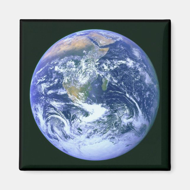 The Blue Marble - Earth Seen From Space Magnet (Vorne)