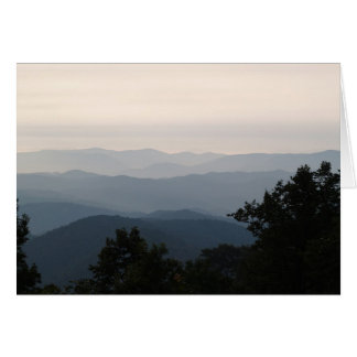 The Blue Ridge at Dusk - Gideon Ridge Inn