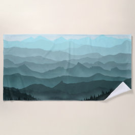 The blue valley strandtuch