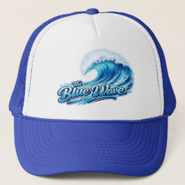 The blue wave is coming! Vote Democrat, 2026 Truckerkappe