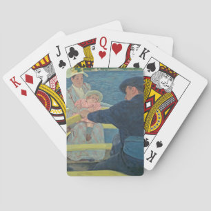 The Boating Party, 1893-94 (Öl auf Leinwand) Spielkarten