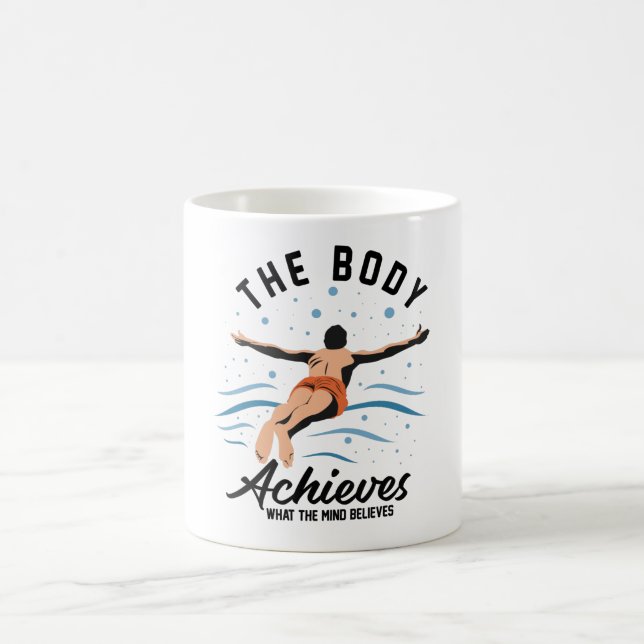 The Body Achieves What the Mind - Summer Time Kaffeetasse (Mittel)