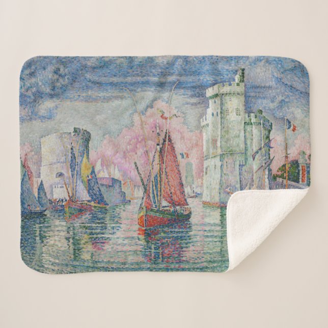 The Bonaventure Pine, Oil Painting, Paul Signac Sherpadecke (Vorderseite (Horizontal))