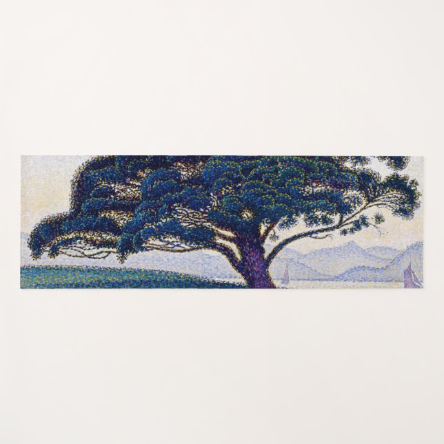 The Bonaventure Pine, Oil Painting, Paul Signac Yogamatte (Vorderseite (Horizontal))