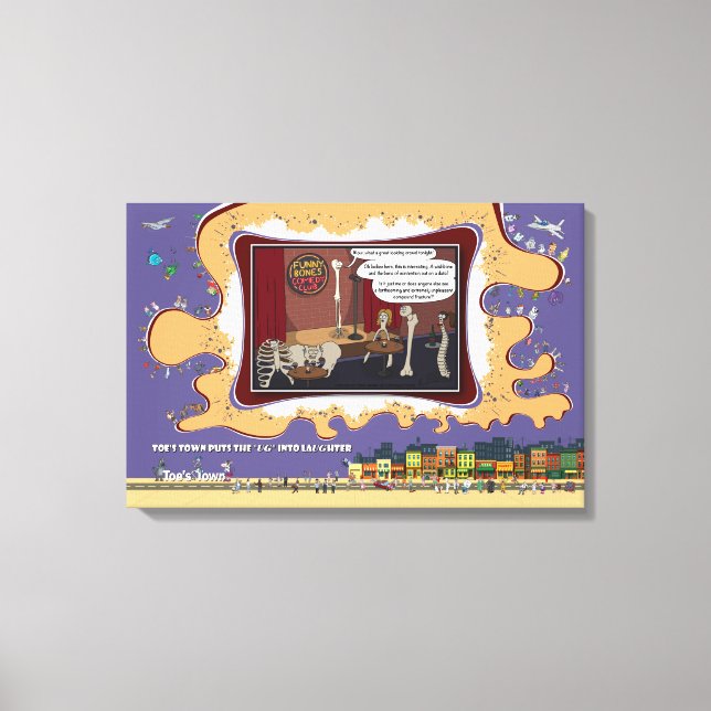 The Bone of Contention | Anniversary 24x16 Leinwanddruck (Vorderseite)