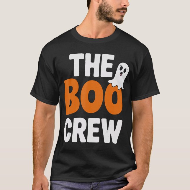The Boo Crew Family Costume Group Halloween T-Shirt (Vorderseite)