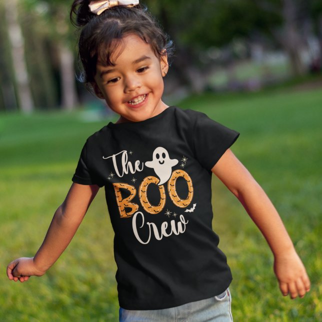 The Boo Crew, Fun Halloween Kids T-Shirt (Von Creator hochgeladen)