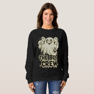 The Boo Crew Halloween – Cute Spooky Ghost Sweatshirt