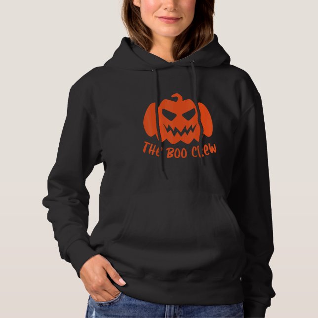 The Boo Crew Lazy Halloween Costume   Ghost Spirit Hoodie (Vorderseite)