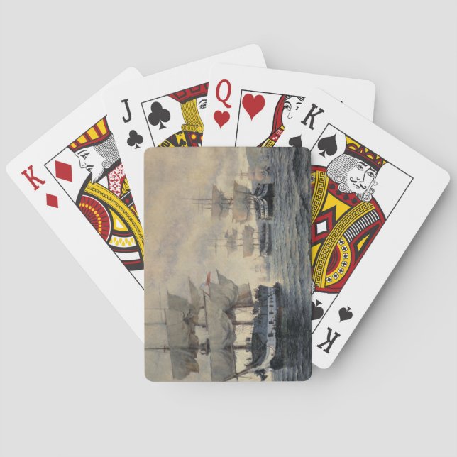 The Booking of the Liberating Expedition of Pe Spielkarten (Rückseite)