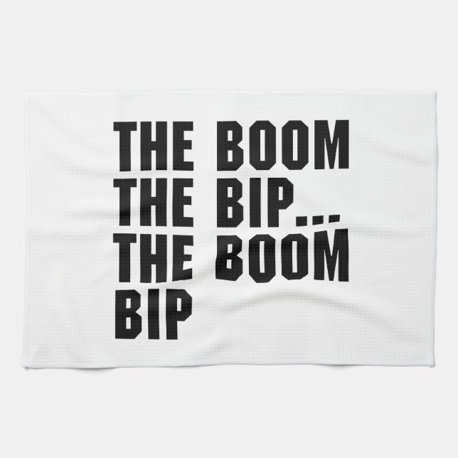 The Boom Bip Handtuch (Horizontal)