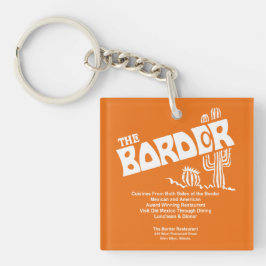 The Border Restaurant, Glen Ellyn, IL Schlüsselanhänger