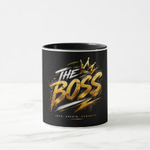 The Boss Crown – Gold Luxus Power Becher